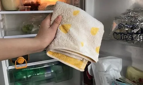 Tại sao nên giữ một chiếc khăn trong tủ lạnh?
