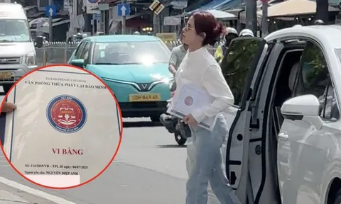 Clip: Diệp Lâm Anh có mặt tại cơ quan chức năng