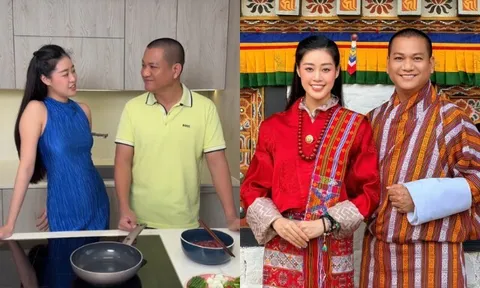 Chồng hơn 17 tuổi của Hoa hậu Khánh Vân nói rõ chuyện thích sinh con trai hay con gái, được khen có EQ cao