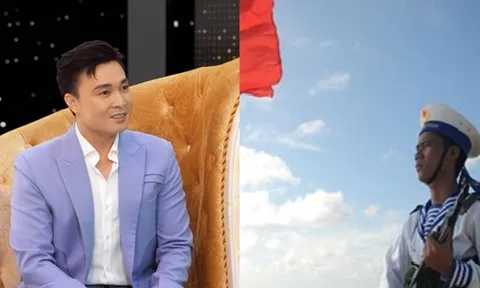 Nam ca sĩ trẻ nói khoảnh khắc ra đảo nhìn tận mắt các chiến sĩ bằng xương bằng thịt