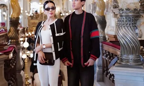 Tủ đồ hiệu của con trai Lệ Quyên