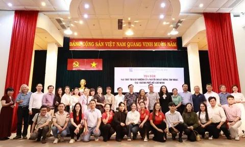 Người hoạt động âm nhạc tại TPHCM cần lan tỏa giá trị chân thiện mỹ trong dòng chảy đương đại