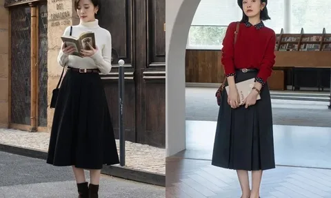Khi đi làm, tôi mới biết phụ nữ công sở có gu ăn mặc không bao giờ đi giày bệt với váy dài, họ thích 3 kiểu này hơn