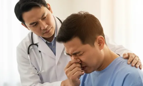 Người đàn ông nguy kịch sau vài ngày sổ mũi 0