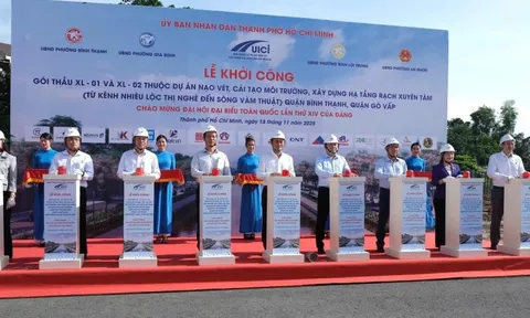 Khởi công gói thầu “khủng” cuối rạch Xuyên Tâm