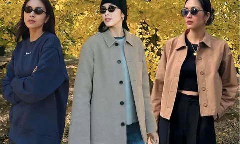 Thế nào là đỉnh cao phối đồ? Dâu hào môn Hà Tăng chỉ mặc áo với quần mà phối ra 1001 set đồ thu đông sang xịn