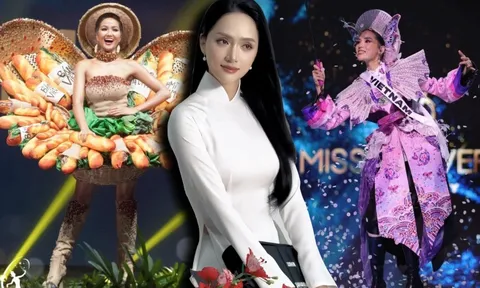 Những bộ trang phục truyền thống từng gây sốt của mỹ nhân Việt tại Miss Universe