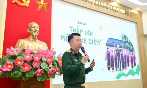 Trung tá quân đội 17 năm bền bỉ "thắp lên một que diêm", con hỏi một câu, lời đáp khiến ai cũng xúc động