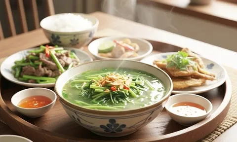 Nước canh rau có thể thay nước lọc?