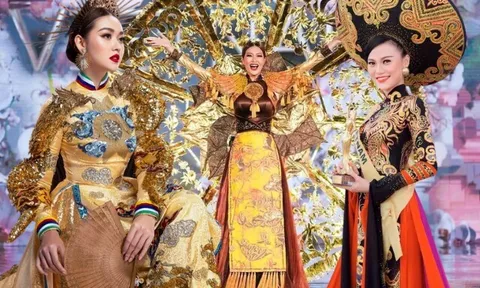 Hương Giang mặc áo dài trắng tinh tại Miss Universe, nhìn lại 4 lần áo dài Việt thắng giải Trang phục dân tộc đẹp nhất