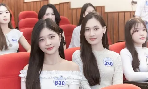 Miss EarthWater Trịnh Mỹ Anh chọn thí sinh Hoa hậu Sinh viên Hòa bình Việt Nam