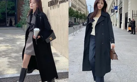 Trong tủ chỉ có một chiếc áo khoác đen, tôi áp dụng 5 cách mặc này không bao giờ bị "già chát", ai cũng khen xinh