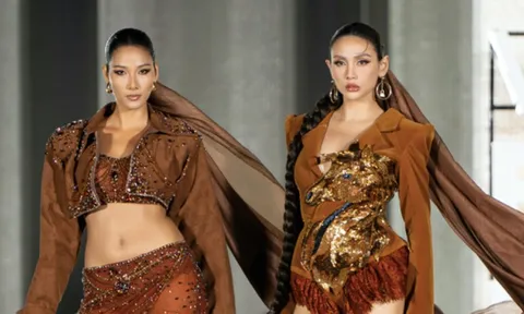 Võ Hoàng Yến tái hợp Hoàng Thùy trên sàn diễn, khán giả dậy sóng 0