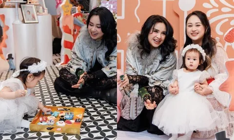 Cháu gái NSND Thanh Lam mới 1 tuổi đã muốn "nối nghiệp" bà ngoại, diện mạo đáng yêu hưởng trọn gen gia đình