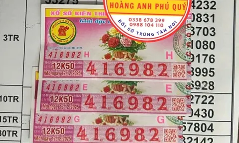 Xổ số miền Nam: Chiều 18-12, lộ diện thêm người trúng độc đắc ở TPHCM, Vĩnh Long