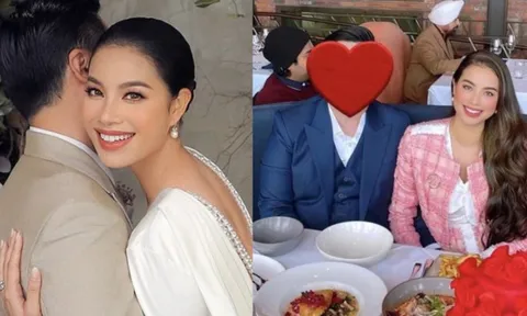 Hoa hậu Phạm Hương xóa ảnh chụp chung với chồng đại gia?