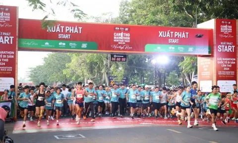 Khoảng 10.000 vận động viên tranh tài tại giải Marathon quốc tế Di sản Cần Thơ 2025