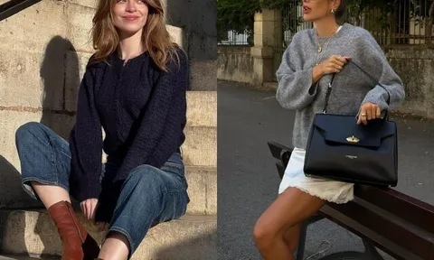 Phụ nữ Pháp mặc áo len đơn giản mà vẫn sang chảnh là vì họ chỉ chọn đúng 4 kiểu dáng cơ bản này
