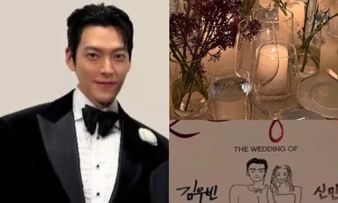 Rò rỉ ảnh hiếm của chú rể Kim Woo Bin, thực đơn tiệc cưới và quà tặng khách sang xịn gây choáng