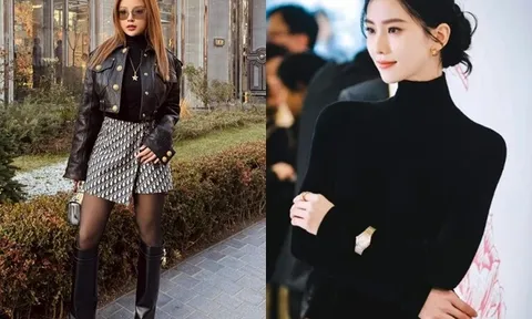 Trời chuyển lạnh, học hội mỹ nhân cách phối áo len cổ lọ đẹp chất ngất lại "hack" tuổi, không lo bị chê "dừ"