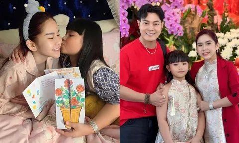 Nghệ sĩ Bình Tinh bật khóc khi đọc lá thư của con hậu ly hôn, ái nữ 10 tuổi thấy tội nghiệp mẹ