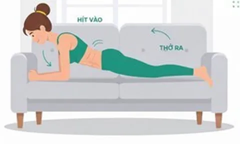 5 bài tập trên ghế sofa giúp cơ thể săn chắc từ đầu đến chân