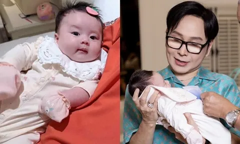 Sao Việt 24h: Con gái Hoa hậu Phương Lê "khóc um" mỗi khi NSƯT Vũ Luân vắng nhà, vẻ mặt hưởng thụ khi được bố cưng nựng