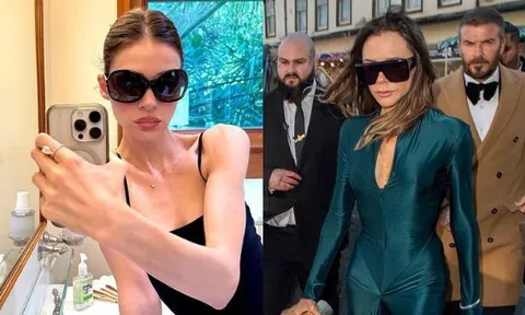 Kém miếng khó chịu: Nhà Beckham lên đồ "rình rang" đi ăn cưới bạn thân Brooklyn, dâu cả liền lên mạng "đá xoáy"