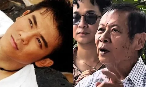 Bố ruột Vân Quang Long nói một điều trước mộ con trai