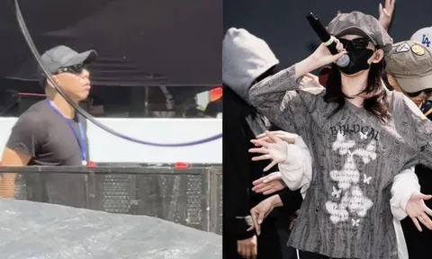 Team qua đường tóm dính Touliver đến xem Tóc Tiên tổng duyệt, chính thức "gương vỡ lại lành"?