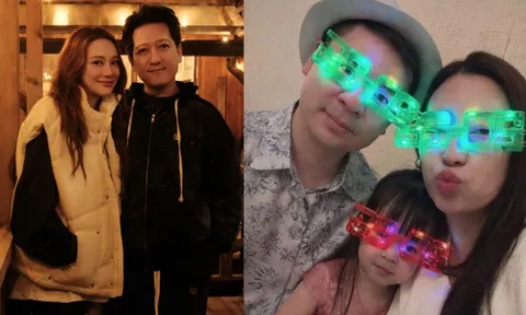 Sao Việt đón năm mới 2026: Người tình tứ bên nửa kia, người báo tin vui 0