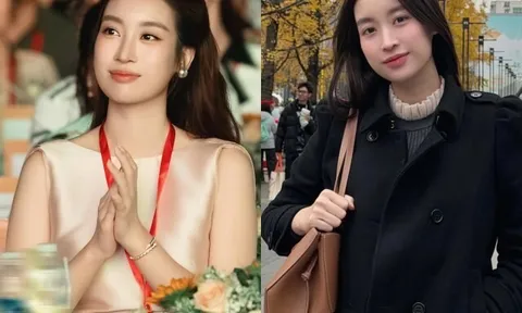 Đỗ Mỹ Linh chăm mặc giấu bụng giữa tin đồn mang bầu lần hai