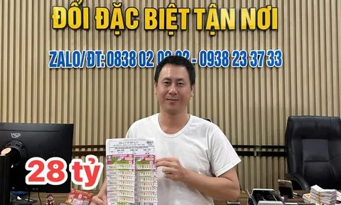 Xổ số miền Nam: Đi chợ lúc 5 giờ sáng, người phụ nữ trúng độc đắc 28 tỉ đồng