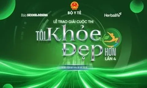 Đón xem trực tiếp Lễ trao giải Cuộc thi Tôi khỏe đẹp hơn lần 4 vào 20h00 ngày 07/01/2026