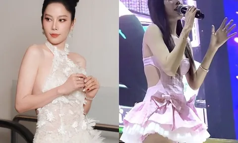 Nam Em bị chê "trang phục đi diễn như đồ tắm"