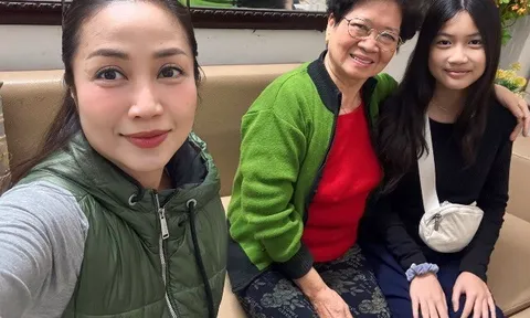 Ốc Thanh Vân đưa con gái về quê Hải Phòng, ái nữ Cola 13 tuổi là trợ lý của mẹ, nhan sắc chuẩn mỹ nhân tương lai