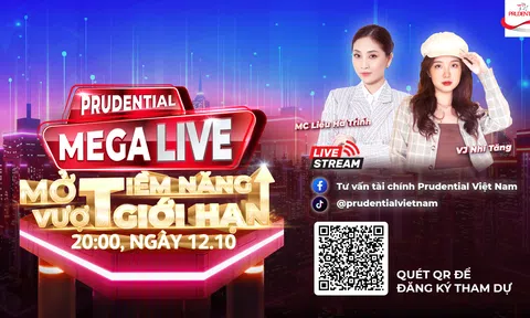 Prudential “bắt trend” với Mega Livestream dành riêng cho giới trẻ