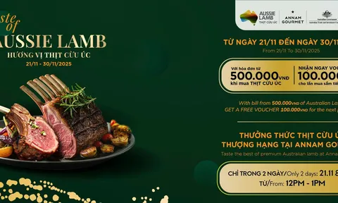 Thịt cừu Úc – Dưỡng chất của thiên nhiên, hương vị của sự cân bằng