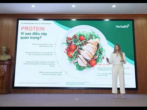 Herbalife Việt Nam và VFF tổ chức đào tạo về dinh dưỡng khoa học trong thể thao cho các câu lạc bộ bóng đá Việt Nam