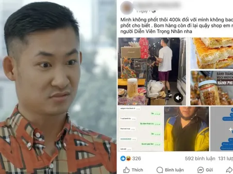 Nam diễn viên bị chủ tiệm bánh bò tố "bom hàng" - cuộc tranh cãi thu hút hàng nghìn người theo dõi: Chuyện gì đây?