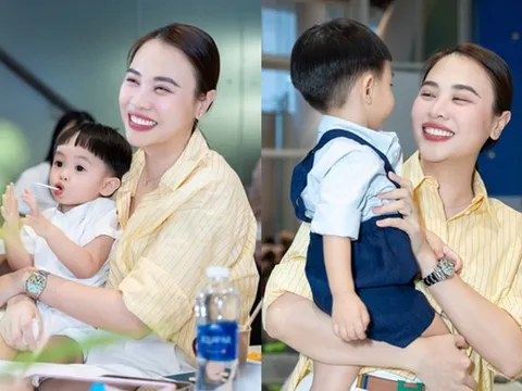 Nghe cách Đàm Thu Trang giảng giải sau khi con khóc lóc ăn vạ: Dân mạng khen Cường Đô La đã cưới đúng người