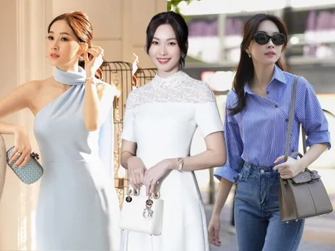 Xuất thân thôn quê, "thần tiên tỷ tỷ" đẹp nhất Việt Nam nay làm phu nhân hào môn vẫn chỉ kè kè 2 kiểu túi xách "giàu...