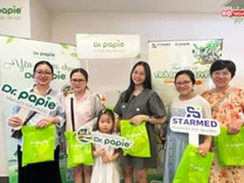 Gạc Dr.Papie được mẹ Việt tin chọn trong chăm sóc khoang miệng, phòng ngừa tưa lưỡi cho bé
