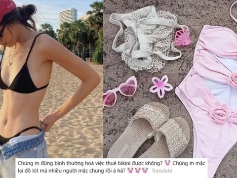 Cãi nhau om sòm vụ cho thuê - thanh lý bikini đã mặc: Người rùng rợn vị trí nhạy cảm, người bảo bình thường!
