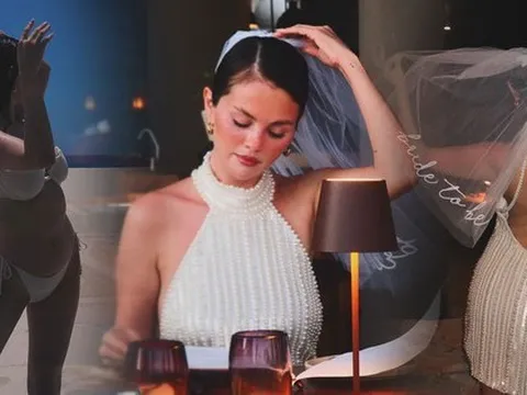 Selena Gomez sắp thành vợ người ta: Xinh đẹp dịu dàng phát sốt, diện bikini sexy muốn "ná thở" trong tiệc độc thân