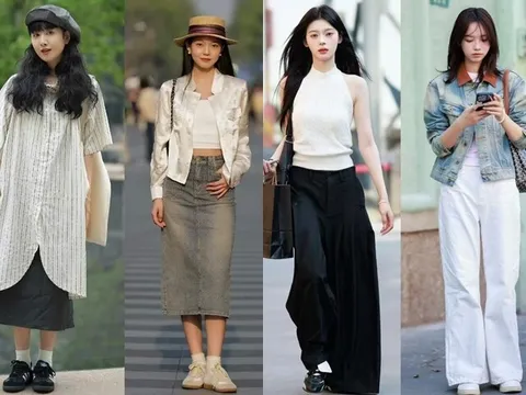 Vào thu, tôi phát hiện ra phụ nữ biết cách ăn mặc thích đi kiểu giày này với váy và quần ống rộng, thời trang lại thon...