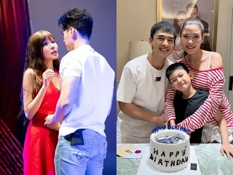 Thúy Diễm bị chỉ trích vì có chồng vẫn đóng cảnh thân mật với bạn diễn nam, Lương Thế Thành khẳng định: "Nhắm mắt yêu...