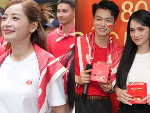 Dàn nghệ sĩ xuất hiện bất ngờ, mang tinh thần Yêu Nước bùng nổ tại trạm khách A80 cùng đơn vị đồng hành Bảo Tín Mạnh Hải