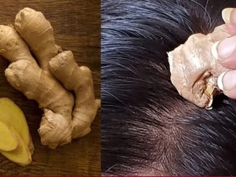Cách gội đầu bằng nước gừng giúp giảm rụng tóc