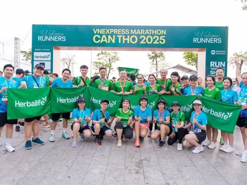 Herbalife Việt Nam lan tỏa lối sống năng động với giải chạy ở Cần Thơ